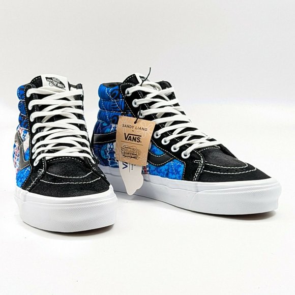 Vans Shoes - VANS X SpongeBob Sandy Liang SK8-HI 38 Black Blue size Men 8 Women 9.5 US NWT